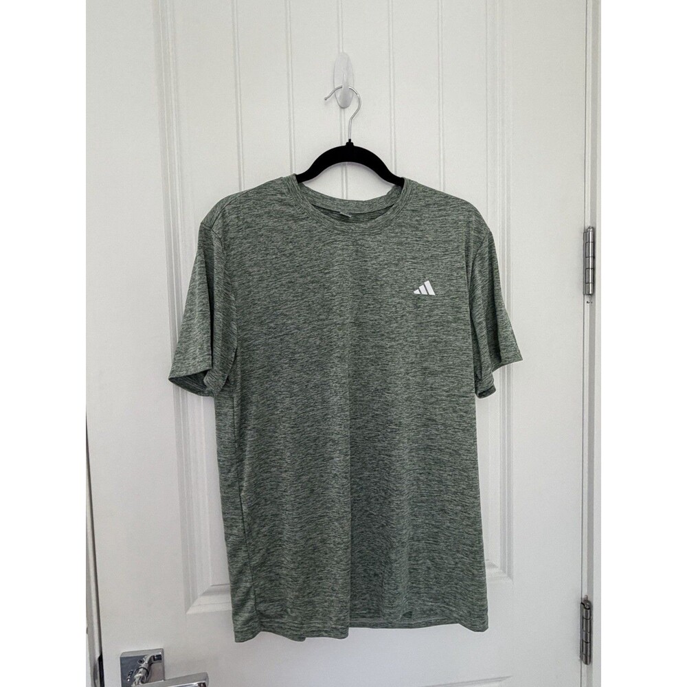 New Without Tag Adidas Short Sleeve Athletic T Shirt Mens Sage Green Size Medium